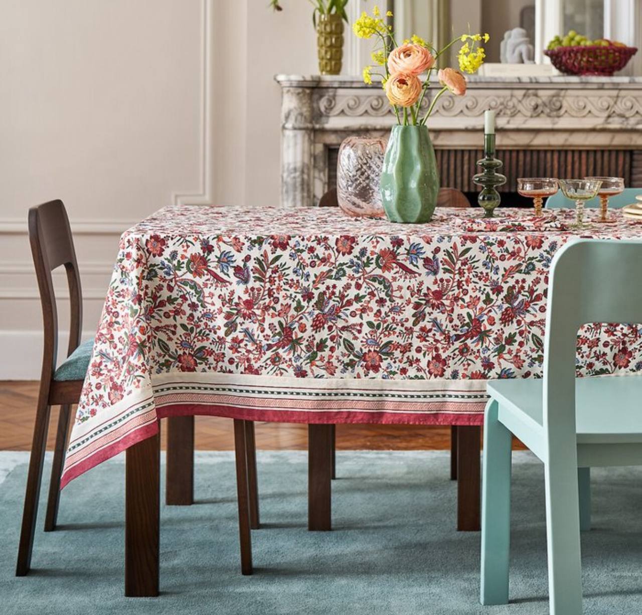 Vintage Botanica Tablecloth